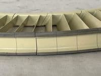 Ex RAF Aircraft Aircraft Jet Engine Stator Vane, 21 Vanes, BR83694 [1R8E]