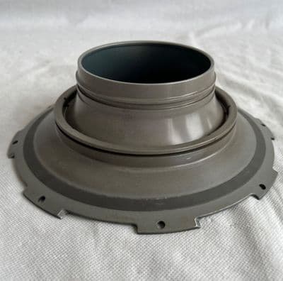 Ex RAF Aircraft Alloy Flange Aviation Art, Upcycle [1R7B2]