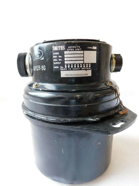 Ex RAF Aircraft Azimuth Gyro Type A  Ref No: 6TB/4545309 [1R9B]
