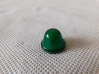 Ex RAF Aircraft Cockpit 5 x Green Lens Light Glass Indicator [D4B]