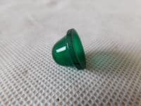 Ex RAF Aircraft Cockpit 5 x Green Lens Light Glass Indicator [D4B]