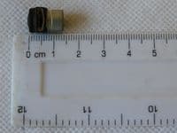 Ex RAF Aircraft Cockpit Pillar Lamp Carrier Holder, Red, Ref No 5CX/5365 [1R3B]