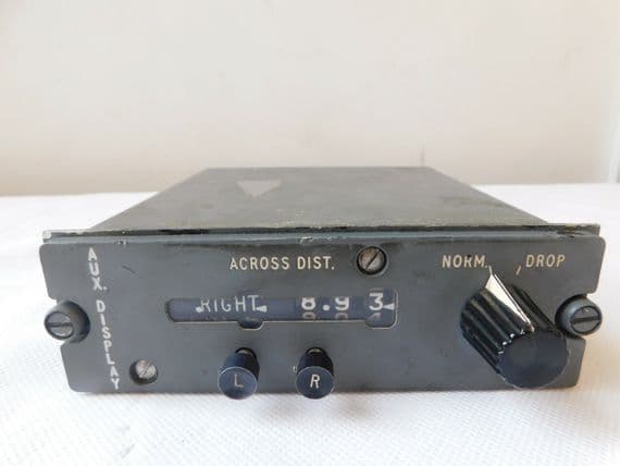 Ex RAF Aircraft Decca Navigation Auxiliary Display, Type: 9478G [1R8A]