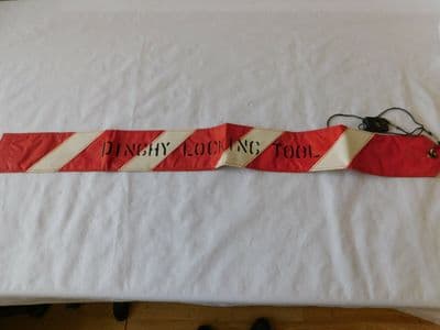 Ex RAF Aircraft Dinghy Locking Tool And RBF Flag Ref No 26DL/6011771 [1R5A]