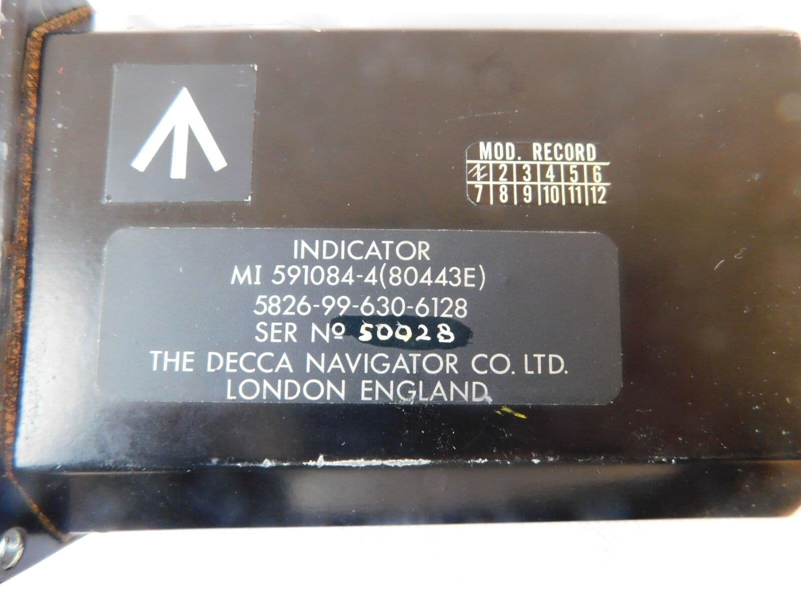 Ex RAF Aircraft DME Distance Measuring Indicator MI591084-4 1R15B