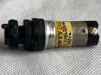 Ex RAF Aircraft Dowty Push To Test Indicator Waring Lamp MK2D, 7647.Y [1R8C]
