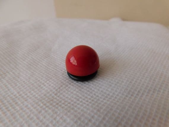 Ex RAF Aircraft Dowty Red Light Lens Part No A040466 [1R4D]
