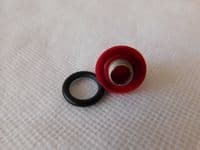 Ex RAF Aircraft Dowty Red Light Lens Part No A040466 [1R4D]