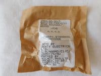 Ex RAF Aircraft Dowty Red Light Lens Part No A040466 [1R4D]
