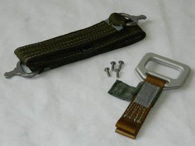 Ex RAF Aircraft Ejection Seat Strap With Fixings [1R1C]