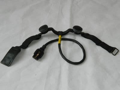 Ex RAF Aircraft Flying Helmet Throat Microphone, 10AH 1075503 [1R7C]