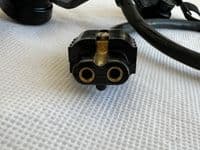 Ex RAF Aircraft Flying Helmet Throat Microphone, Part No. WTB4652PD [D5D]