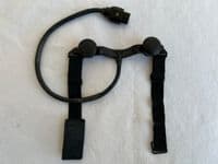 Ex RAF Aircraft Flying Helmet Throat Microphone, Part No. WTB4652PD [D5D]