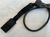 Ex RAF Aircraft Flying Helmet Throat Microphone, Part No. WTB4652PD [D5D]