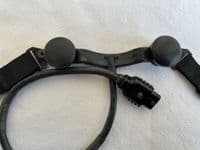 Ex RAF Aircraft Flying Helmet Throat Microphone, Part No. WTB4652PD [D5D]