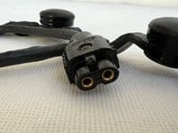Ex RAF Aircraft Flying Helmet Throat Microphone, Part No. WTB4652PD [D5D]