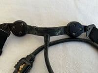 Ex RAF Aircraft Flying Helmet Throat Microphone, Part No. WTB4652PD [D5D]