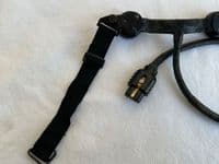 Ex RAF Aircraft Flying Helmet Throat Microphone, Part No. WTB4652PD [D5D]