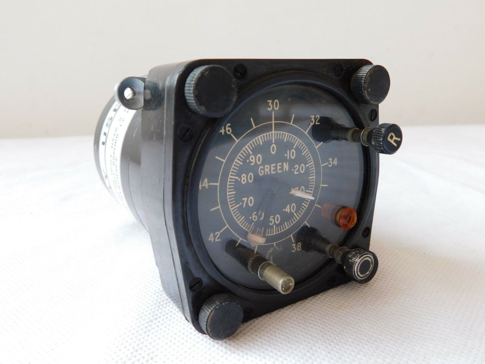 Ex RAF Aircraft Green Decometer Type 274-ZF 1R7A