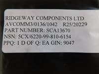 Ex RAF Aircraft Green Lens Light, Part No SCA13670 [D5C]