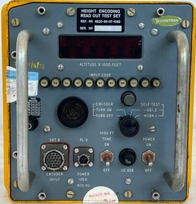 Ex RAF Aircraft Height Encoding Read Out Test Set [D6E]