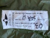 Ex RAF Aircraft Irvin GQ Lightweight MK2 Valise Type 'HE', MRI GQ 1350 [D6C]