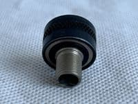 Ex RAF Aircraft Lens Light Cover Knob, White [1R8C]