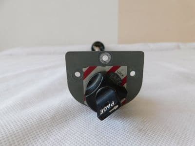 Ex RAF Aircraft Master Armament Switch With Key, Part D336-07-001 [1R1E]
