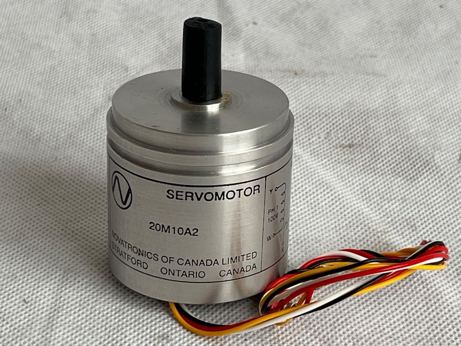 Novatronics Ex RAF Aircraft Novatronics Servo Motor 400Hz Part No 2088199-1 1R8E