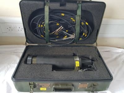 Ex RAF Aircraft Optical Pyrometer Test Set & Rad Light Source [GR5D]