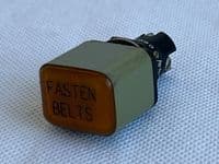 Ex RAF Aircraft Seat Belts Sign 