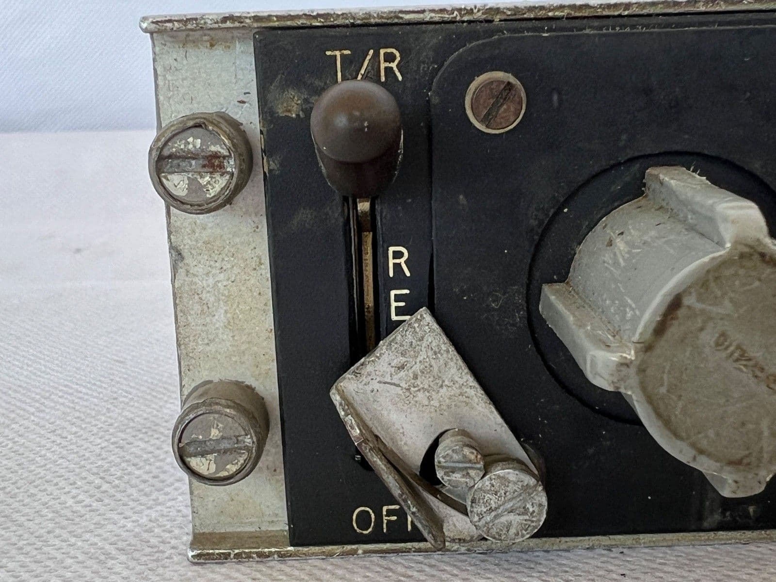 Ex RAF Aircraft Tacan Control Unit D6C