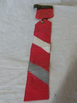 Ex RAF Aircraft Temperature Probe Cover And Flag, Part No. JEC10053-1 [1R5B]