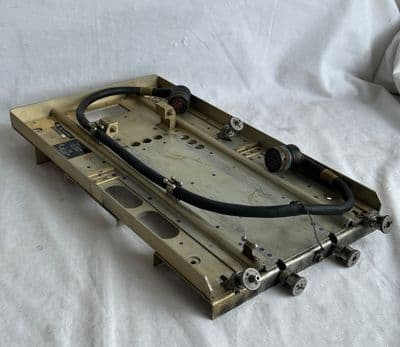 Ex RAF Aircraft V/UHF Radio Mounting Tray With Cable, Type AA13306-1 [PL51]