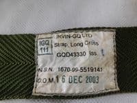 Ex RAF CSPEP Carrying Straps Personal Equipment Parachutist, MK3, Green [D5C]