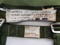 Ex RAF CSPEP Carrying Straps Personal Equipment Parachutist, MK3, Green [D5C]