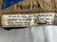 Ex RAF CSPEP Carrying Straps Personal Equipment Parachutist, MK3, Sand [D4C]