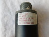 Ex RAF Dominie HS125 Brakes Triple Pressure Gauge Ref No: 6A/4339759 [1R2A]