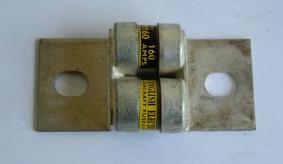 Ex RAF English Electric Aircraft Fuse Lock, Type UAM160, 160 Amp [1R8D]