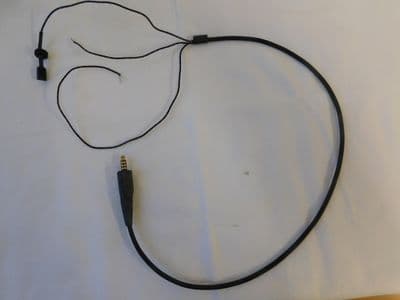 Ex RAF Flying Helmet Down Lead with NATO Connector [1R8C]