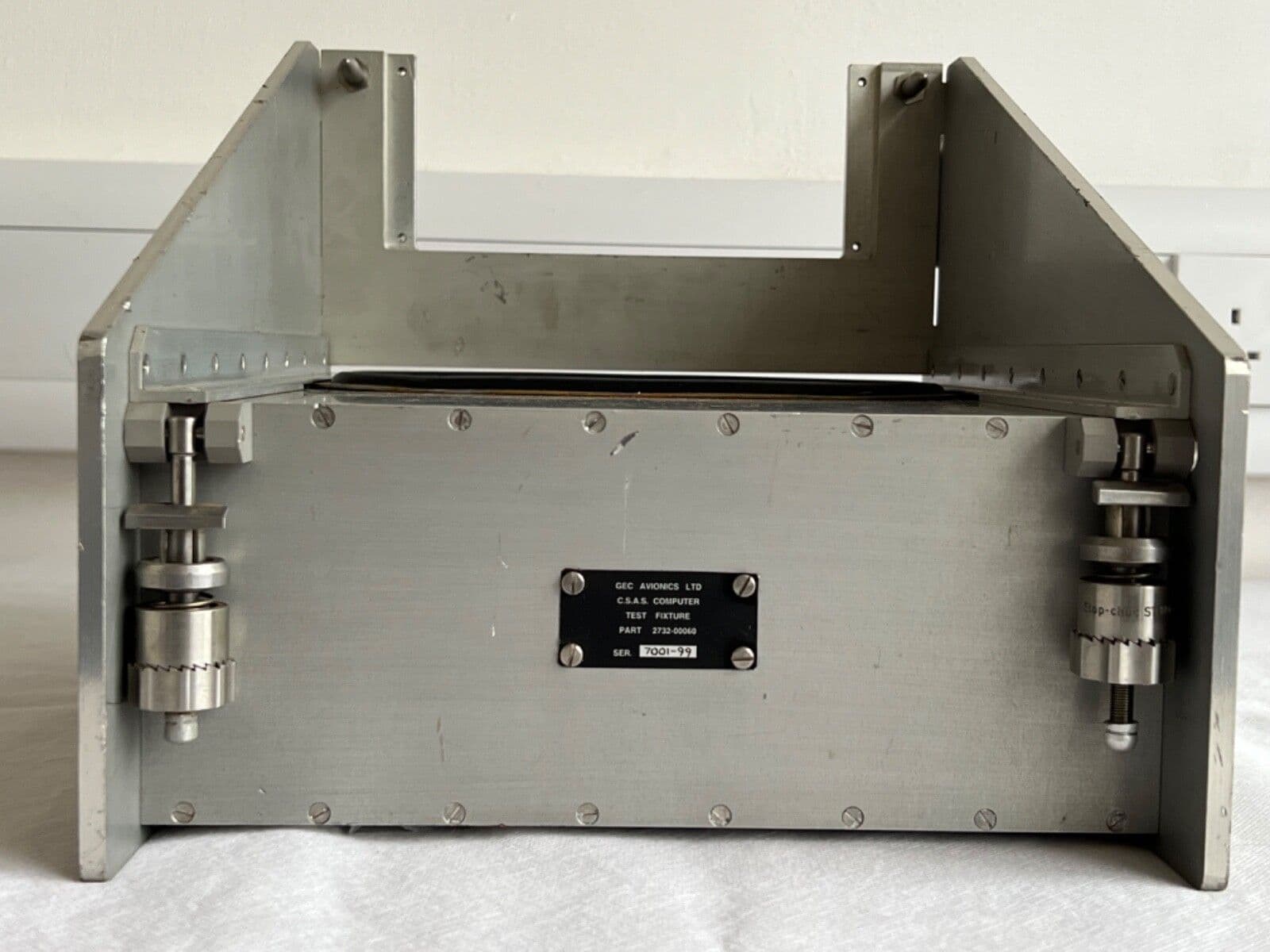 Ex RAF GEC Avionics C S A S Computer Test Fixture 2732-00060 PL4
