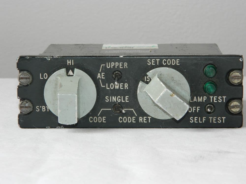 Ex RAF Harrier Aircraft I-Band Control Unit Part No C41260A 1R1B