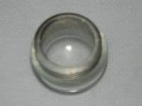 Ex RAF Light Lens Cover, Clear Glass, Diameter 1