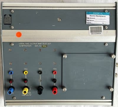 Ex RAF McMichael Local Osc. Output Amp Test Set, A1/8744/4371 [1R8D]
