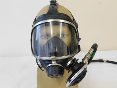 Ex RAF MK9 Oxygen Mask And Regulator Assembly [1R4C]