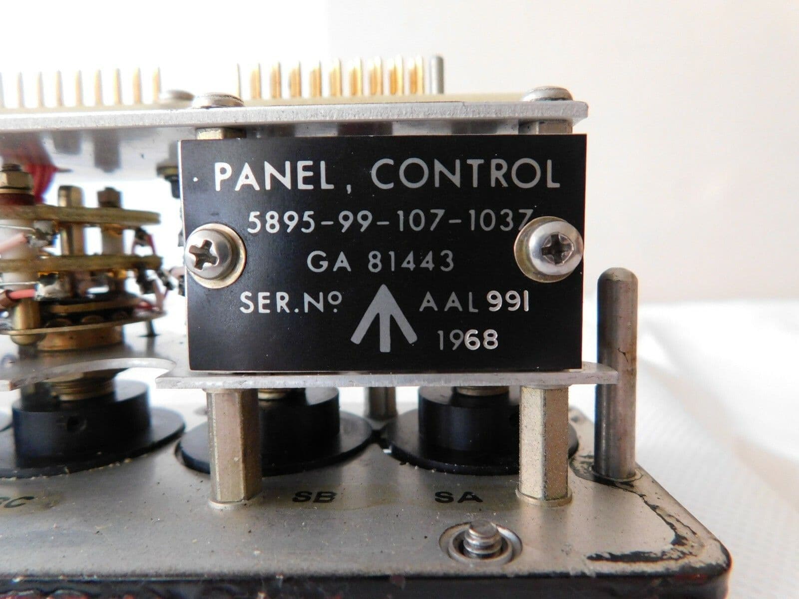 Ex RAF Nimrod Aircraft Mode 2 Control Unit From XV246 1R5C