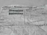 Ex RAF Pilots Canopy Handle Assembly From Tornado Aircraft [1R2D]