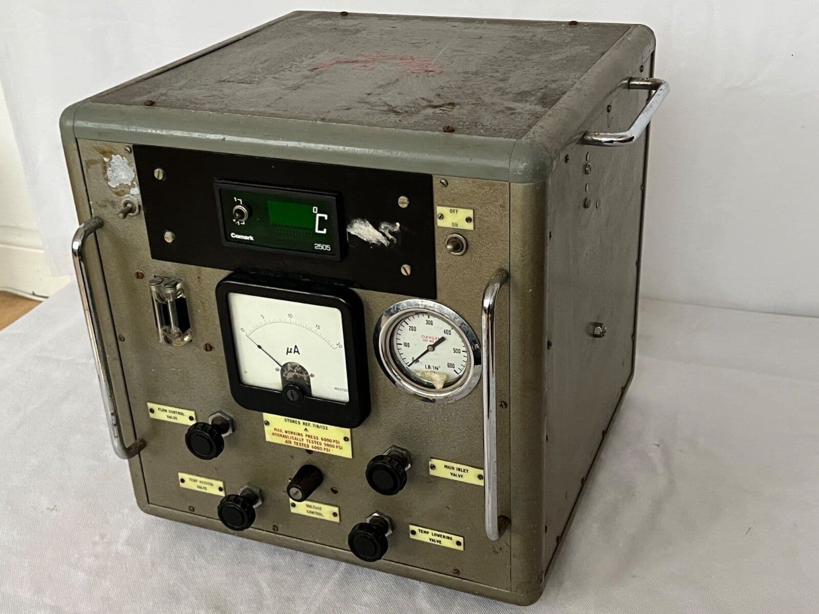 Ex RNAS Culdrose Redifon Hygrometer A52818/A TV or Film Prop PL62