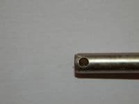 Flat Round Headed Straight Pin, Drilled Shank, 4.75mm Diam, 32.75mm Length [L16]