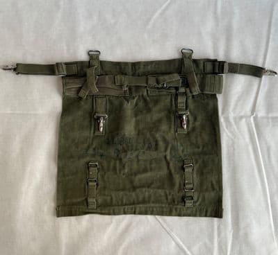 Genuine British Army Issue 58 Pattern Webbing Poncho Roll Pouch [1R7C1]